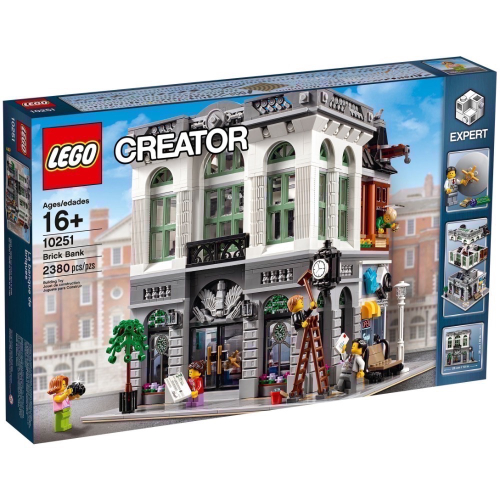(已絕版)LEGO 樂高 10251 街景 轉角銀行 Brick Bank 全新未拆【現貨】