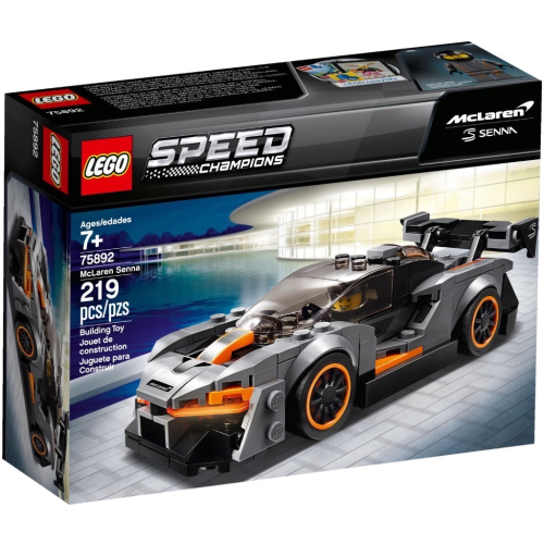 (已絕版)LEGO 75892 McLaren 麥拉倫 speed系列 樂高速度冠軍系列【現貨】
