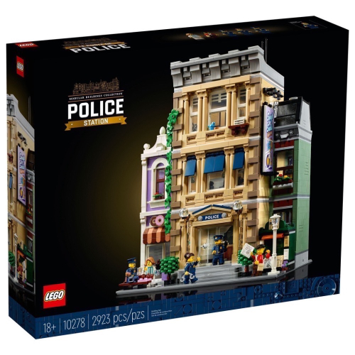 (已絕版)樂高 LEGO 10278 創意系列 街景 警察局 Police Station【現貨】