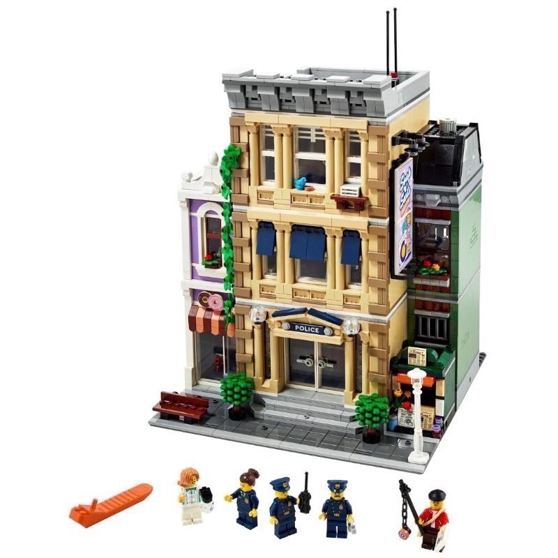 (已絕版)樂高 LEGO 10278 創意系列 街景 警察局 Police Station【現貨】-細節圖3