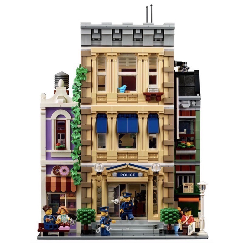 (已絕版)樂高 LEGO 10278 創意系列 街景 警察局 Police Station【現貨】-細節圖4