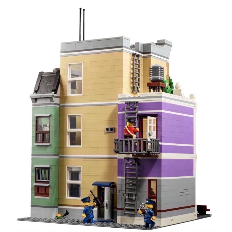 (已絕版)樂高 LEGO 10278 創意系列 街景 警察局 Police Station【現貨】-細節圖5