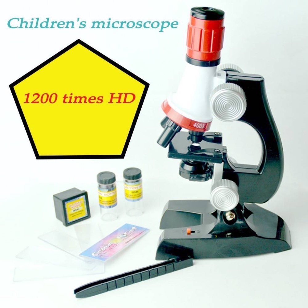 兒童科學顯微鏡早教玩具變焦生物精緻科學儀器教育兒童玩具-細節圖5