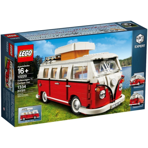 (已絕版)樂高 LEGO 10220 福斯麵包車 麵包車 箱型車 旅行車 旅遊車 露營車 野餐車 T1 經典車款【現貨】