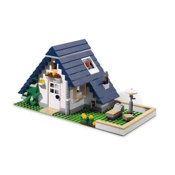 (已絕版)LEGO 樂高 5891 蘋果樹屋 creator三合一系列 【現貨】-細節圖3