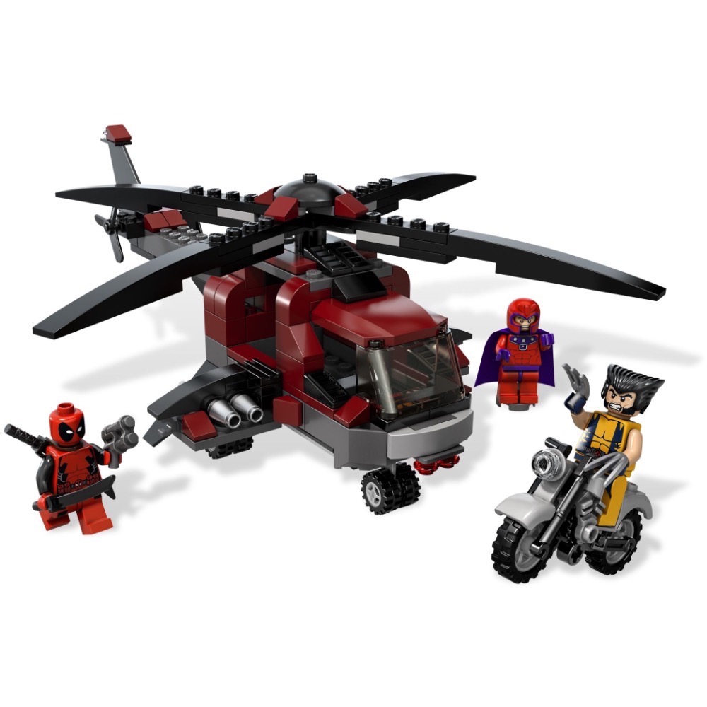 (已絕版)LEGO 樂高 6866 漫威系列 金剛狼的大對決【現貨】-細節圖2