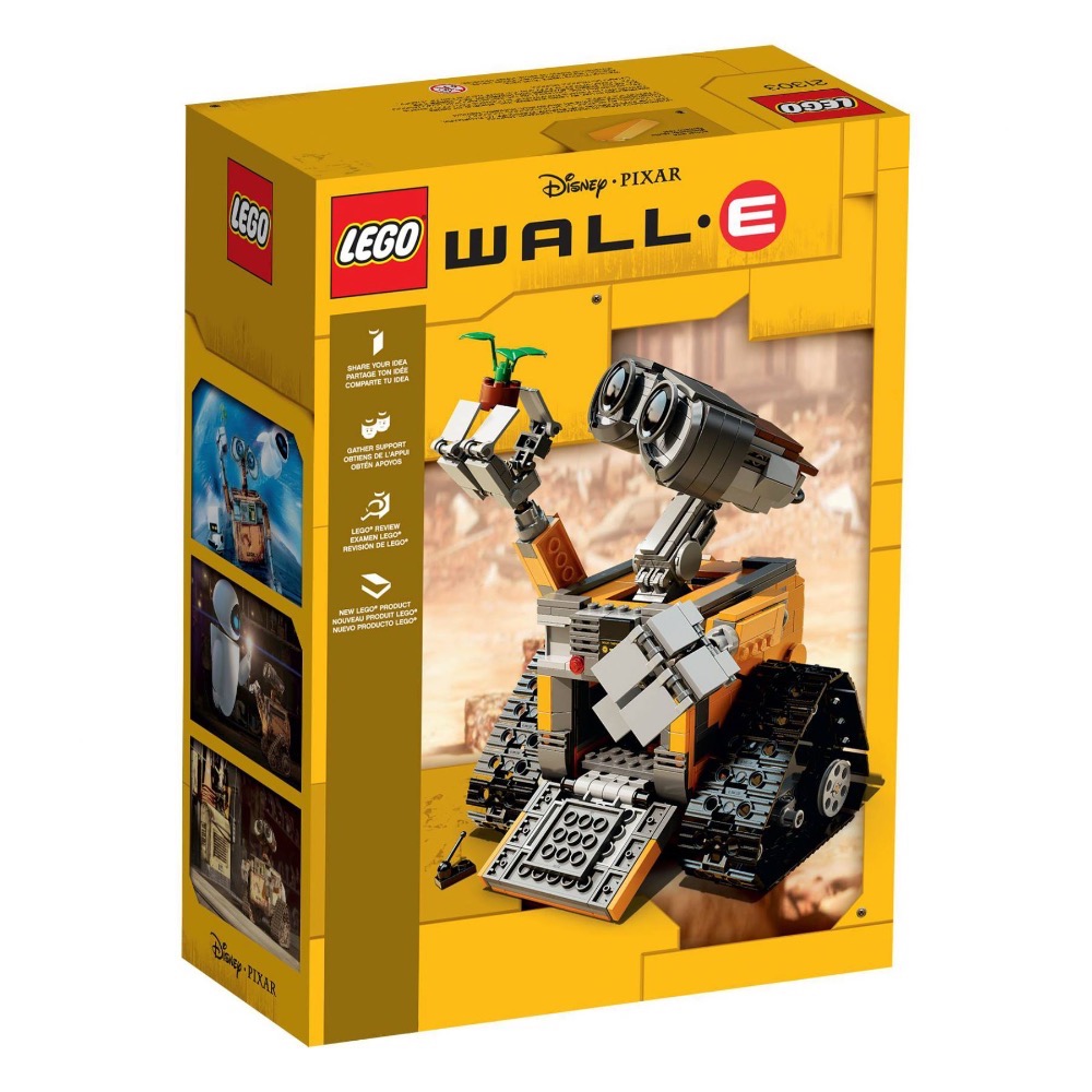 (已絕版)樂高 LEGO 21303 瓦力 Wall E 新版 IDEAS【現貨】-細節圖2