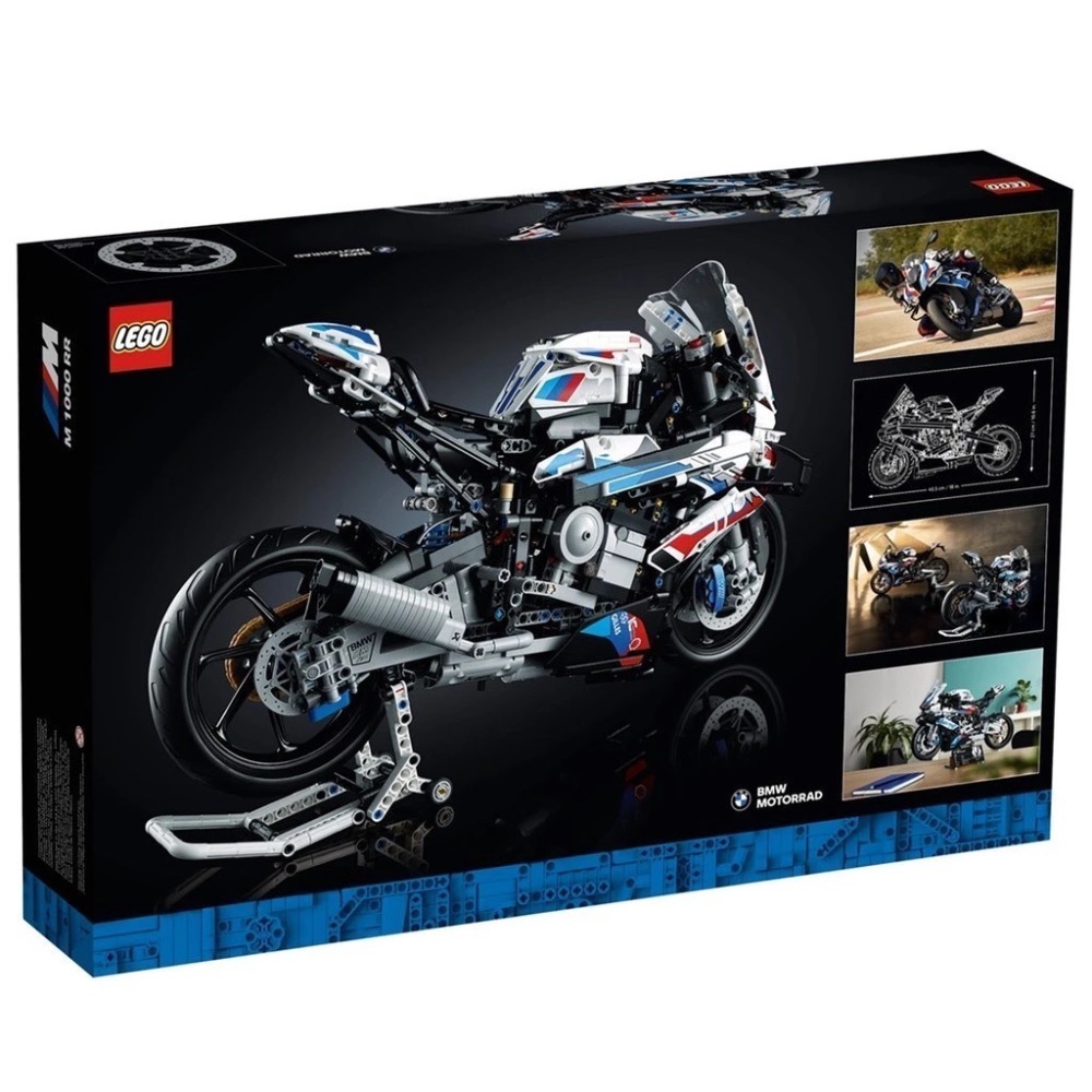 LEGO 樂高 42130 BMW M 1000 RR 科技系列 Technic【現貨】-細節圖2