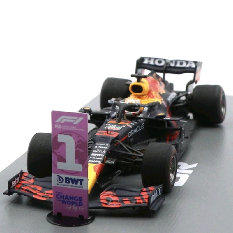 2021 Max Verstappen F1世界冠軍 1：43模型車-細節圖2