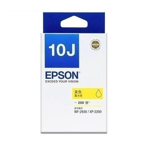 （含稅/現貨) EPSON10J 原廠 黑色 T10J150 藍色 紅色 黃色 墨水匣 XP-2200 WF-2930-細節圖7