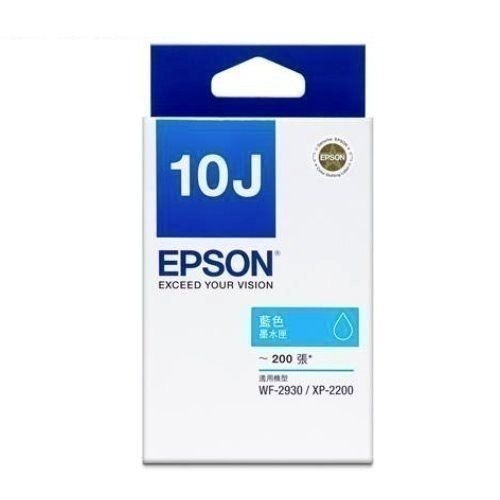 [含稅/現貨]  EPSON 10J 原廠 黑色 T10J150 藍紅黃色 墨水匣 XP-2200 WF-2930-細節圖5