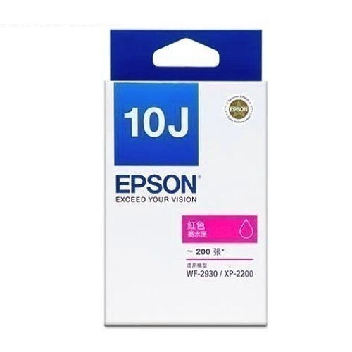 [含稅/現貨]  EPSON 10J 原廠 黑色 T10J150 藍紅黃色 墨水匣 XP-2200 WF-2930-細節圖6