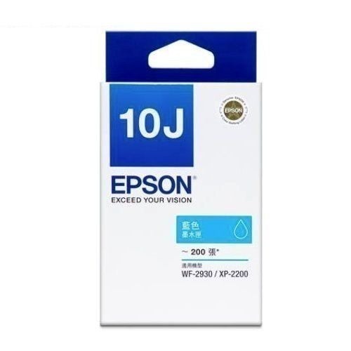 （含稅/現貨) EPSON 10J 黑色 T10J150 藍色 紅色 黃色 原廠墨水匣 XP-2200 WF-2930-細節圖5