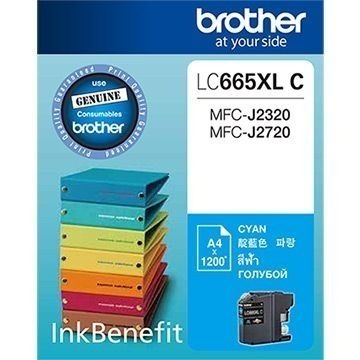 含稅 Brother LC669XL BK 黑色 LC665XL C M Y 藍色 紅色 黃色 原廠墨水匣-細節圖5
