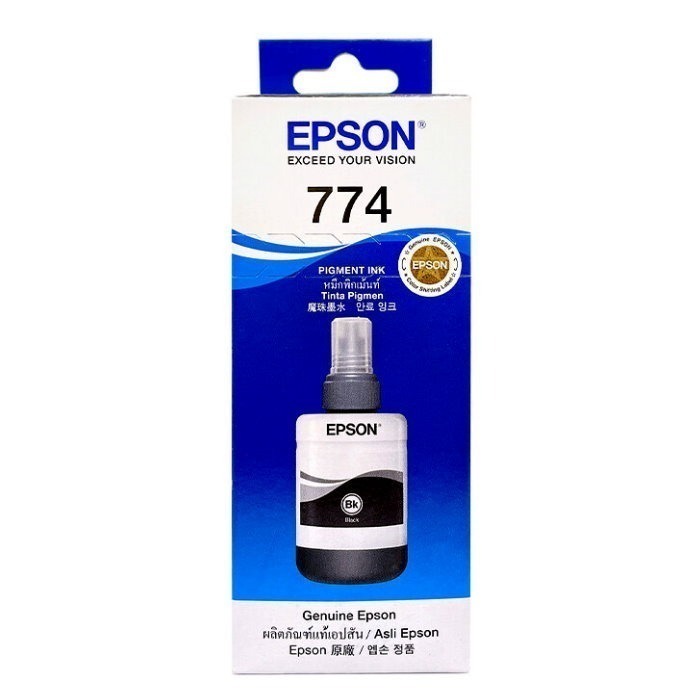 （含稅免運）EPSON774 黑色原廠墨水匣，適用機型M105/M200/L605/L655/L1455-細節圖3