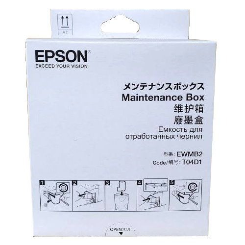 （含稅免運）EPSON T04D1廢墨收集盒 原廠，機型 L6170/L6190/L6290/L14150/M2170-細節圖2