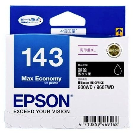 （含稅）EPSON 143原廠墨水匣，適用機型 ME940FW/WF-7011/WF-752-細節圖3