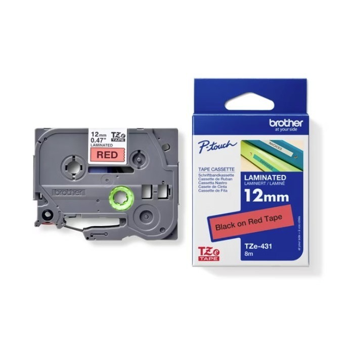 含稅 brother 12mm 原廠標籤帶 護貝標籤帶 TZe-131 TZe-231 TZe-431 TZe-531-規格圖4