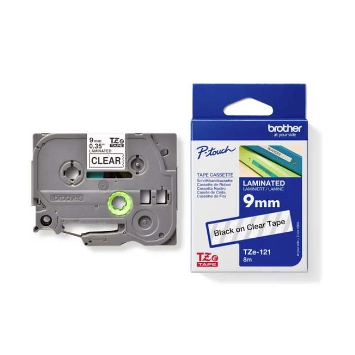 ●9mm TZe-121 透明底黑字