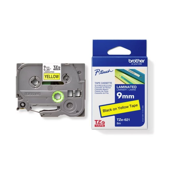 ●9mm TZe-621 黃底黑字