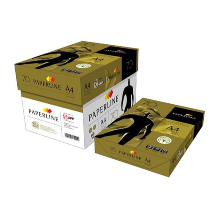 含稅/免運費 5包 Paper Line 金牌 A4 70磅 紙 PaperLine 影印紙 500張 70 5包特價-細節圖2