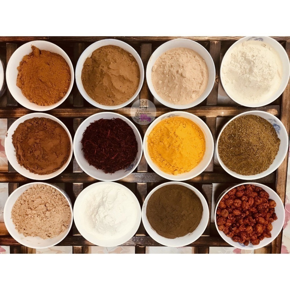 香料粉 花椒 七味粉 五香 百草 咖哩 八角 肉桂 丁香  薑母 芫荽籽 肉荳蔻 孜然 鹹橄欖 辣椒 第一區Part1-細節圖3