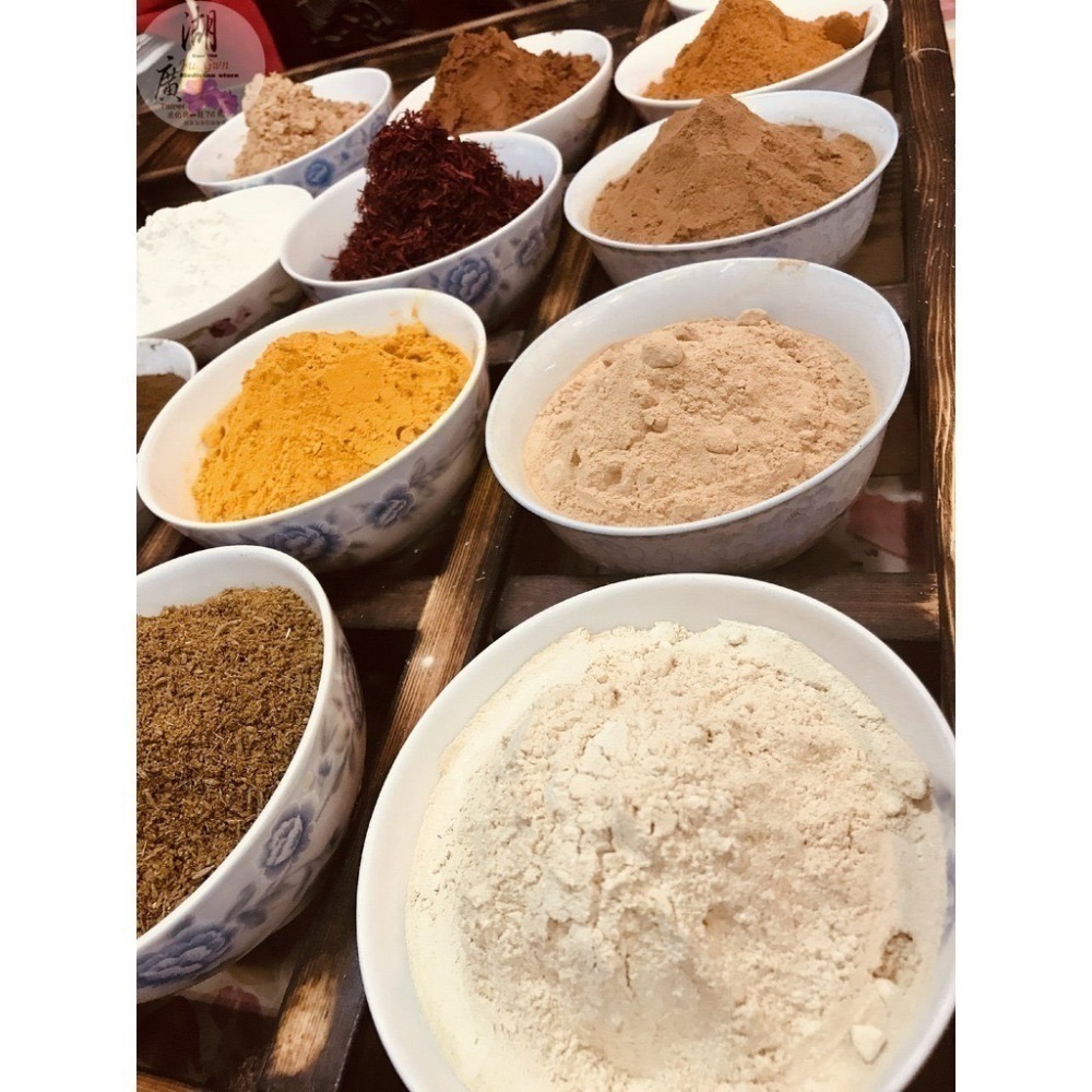 香料粉 花椒 七味粉 五香 百草 咖哩 八角 肉桂 丁香  薑母 芫荽籽 肉荳蔻 孜然 鹹橄欖 辣椒 第一區Part1-細節圖6