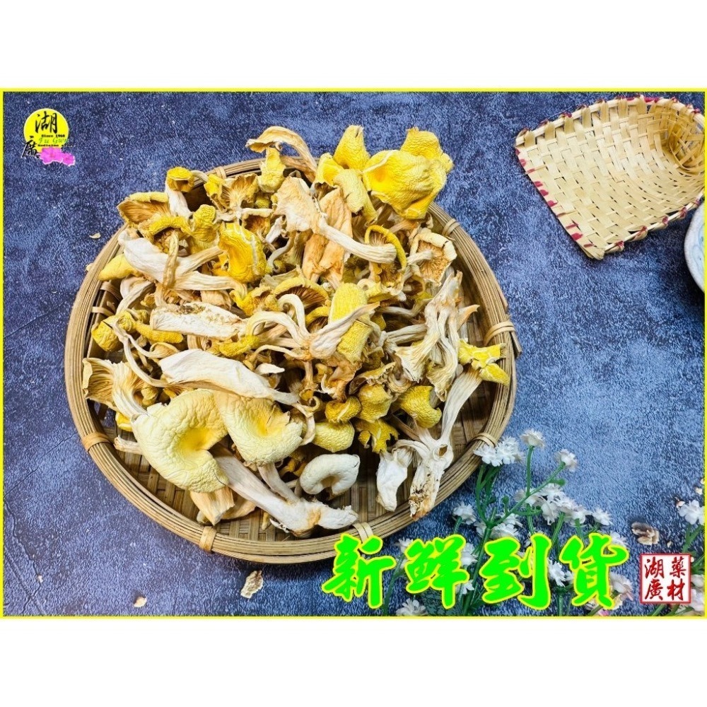 雞油菌  蛋黃菌 雞油菌乾 黃菌  台北市迪化街一段74號【啟陞食品&湖廣藥材】火速出貨-細節圖3