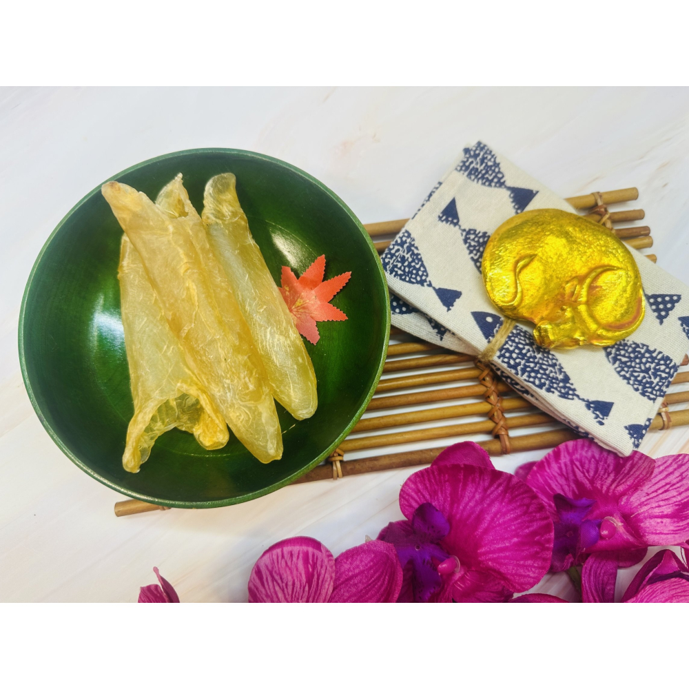 花膠 魚肚 黃魚 花膠 黃魚肚 筒膠 魚膘 深海野生 筒花膠 ( 台北迪化街門市火速出貨  02-25560870)魚肚-細節圖10