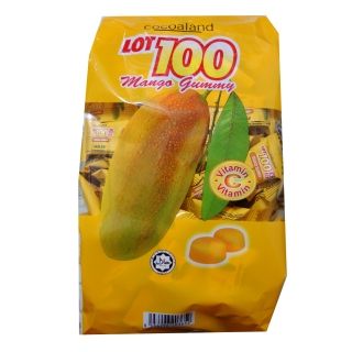 一百份芒果水果軟糖 100份芒果水果QQ糖 1000g 批發價 芒果軟糖  芒果qq (百分百) 滿額免運【達興食品】-細節圖2