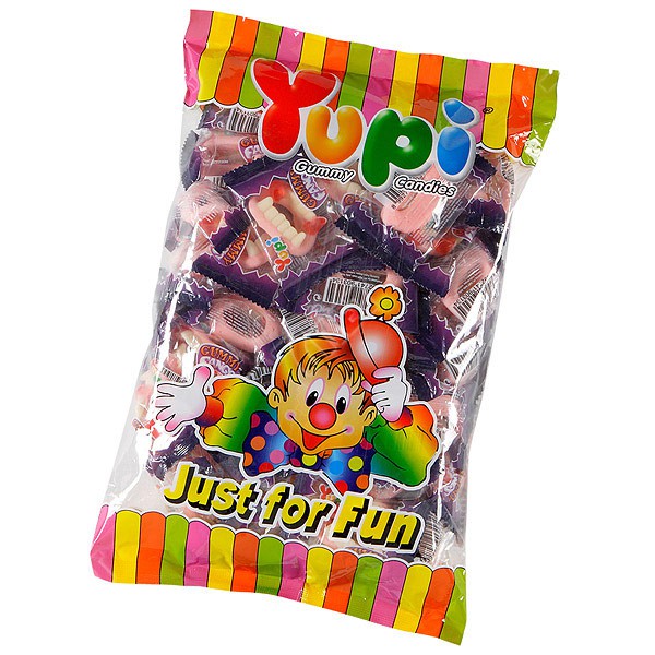 Halloween*吸血鬼大門牙軟糖378g*萬聖節糖果(約50個入)*派對糖果 聖誕 萬聖 搞怪 滿額免運【達興食品】-細節圖2