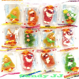 聖誕Q皮糖 300公克 (圖案隨機出貨) 聖誕節糖果 聖誕Q皮糖無糖粉 聖誕Q皮糖有糖粉 聖誕Q皮糖【達興食品】-細節圖5