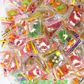 聖誕Q皮糖 300公克 (圖案隨機出貨) 聖誕節糖果 聖誕Q皮糖無糖粉 聖誕Q皮糖有糖粉 聖誕Q皮糖【達興食品】-細節圖6