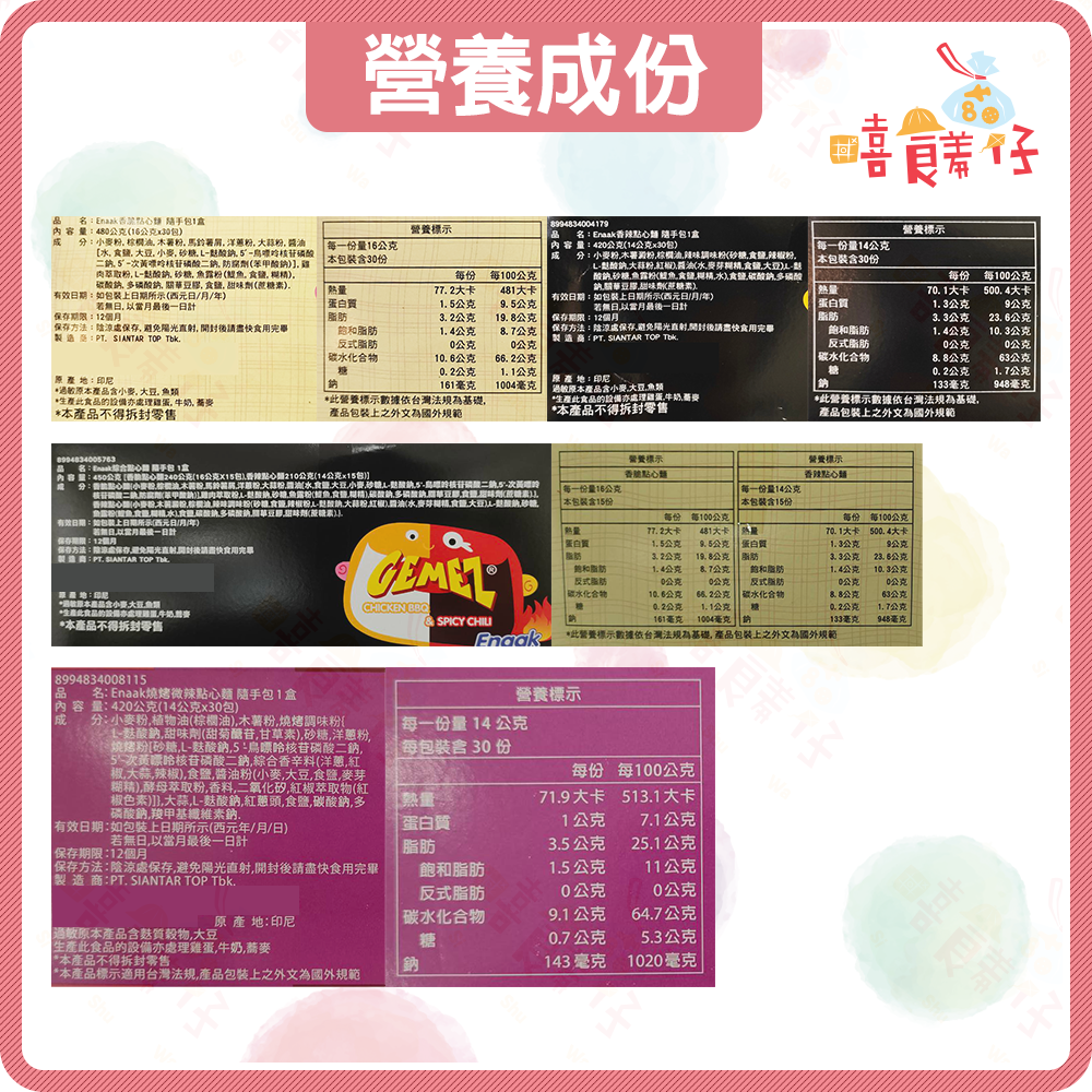 【嘻饈仔現貨】enaak 韓國小雞麵 原味 小雞麵辣味 30入 韓國點心麵 韓國雞汁麵 韓式脆麵 韓國休閒零食-細節圖6