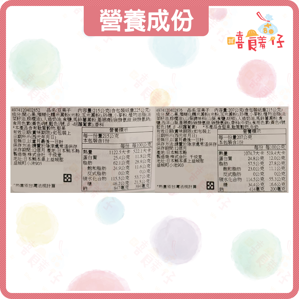 【嘻饈仔現貨】千成堂開心果豆菓子 山葵開心果 原味豆果子 芥末豆果子 開心果豆 餅乾 日本零食 年貨-細節圖5