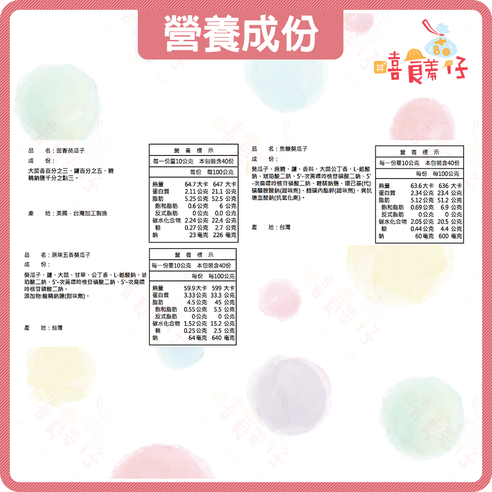 【嘻饈仔現貨】原味葵瓜子 五香葵瓜子 焦糖葵瓜子 茴香葵瓜子 焦糖瓜子 特大水煮瓜子 堅果 瓜子 古早味零食-細節圖5