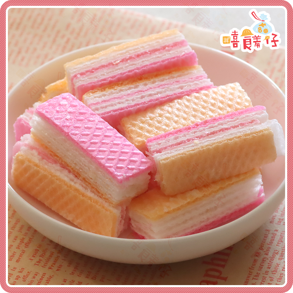 【嘻饈仔現貨】古早味哈士條(軟質) 香蕉餅 傳統零食 香蕉條 三色哈斯餅 威化餅 柑仔店零食-細節圖2