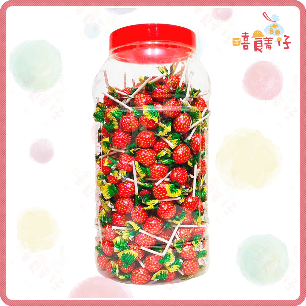 【嘻饈仔現貨】草莓棒棒糖 水果棒棒糖 迷你造型棒棒糖 喜糖 婚禮小物 太子爺糖果 傳統零食-細節圖5