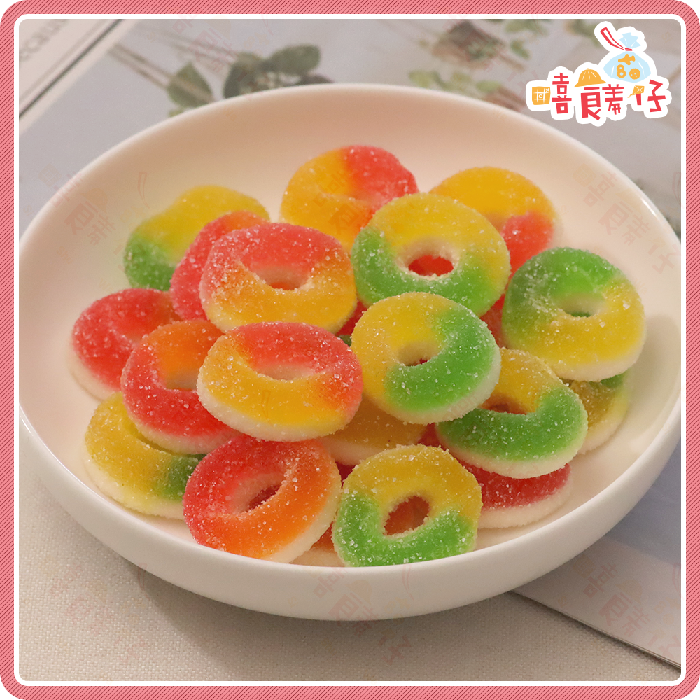 【嘻饈仔現貨】小熊QQ軟糖 可樂軟糖 圈圈軟糖 彩虹蟲蟲軟糖 荷包蛋軟糖 香蕉軟糖 覆盆莓子軟糖 酸帶軟糖 糖果 零食-細節圖3