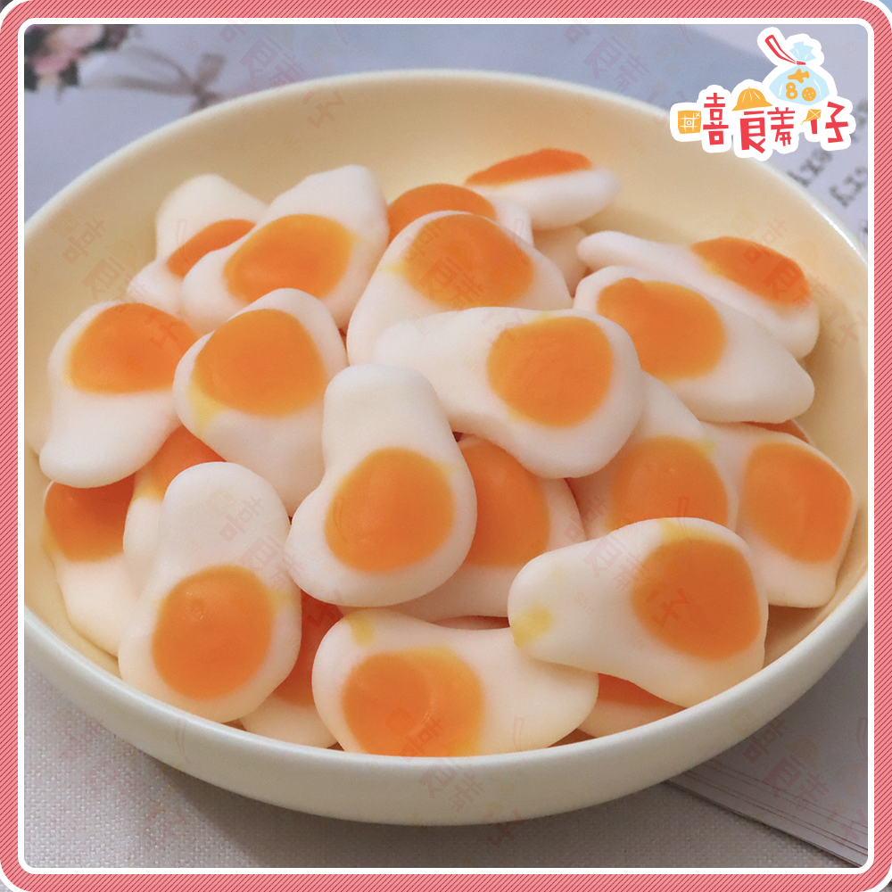 【嘻饈仔現貨】小熊QQ軟糖 可樂軟糖 圈圈軟糖 彩虹蟲蟲軟糖 荷包蛋軟糖 香蕉軟糖 覆盆莓子軟糖 酸帶軟糖 糖果 零食-細節圖4