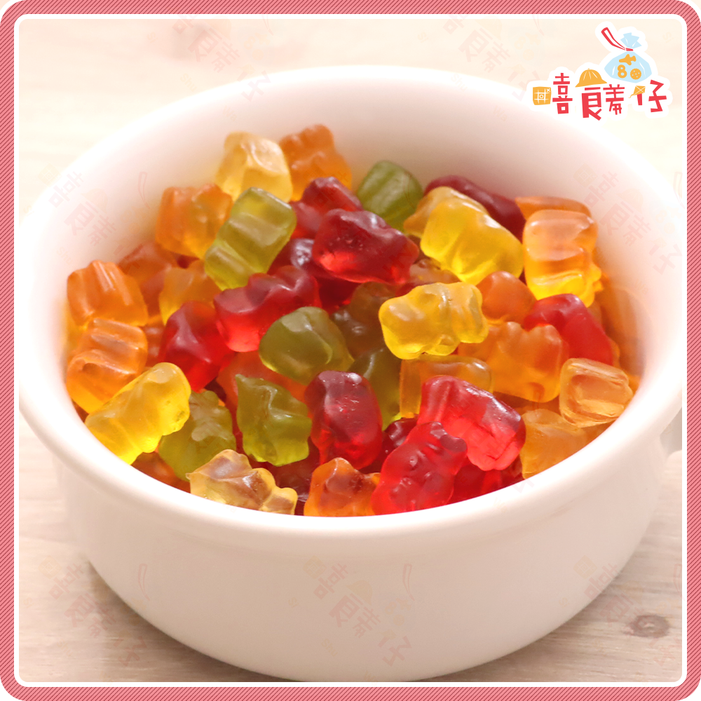 【嘻饈仔現貨】小熊QQ軟糖 可樂軟糖 圈圈軟糖 彩虹蟲蟲軟糖 荷包蛋軟糖 香蕉軟糖 覆盆莓子軟糖 酸帶軟糖 糖果 零食-細節圖10