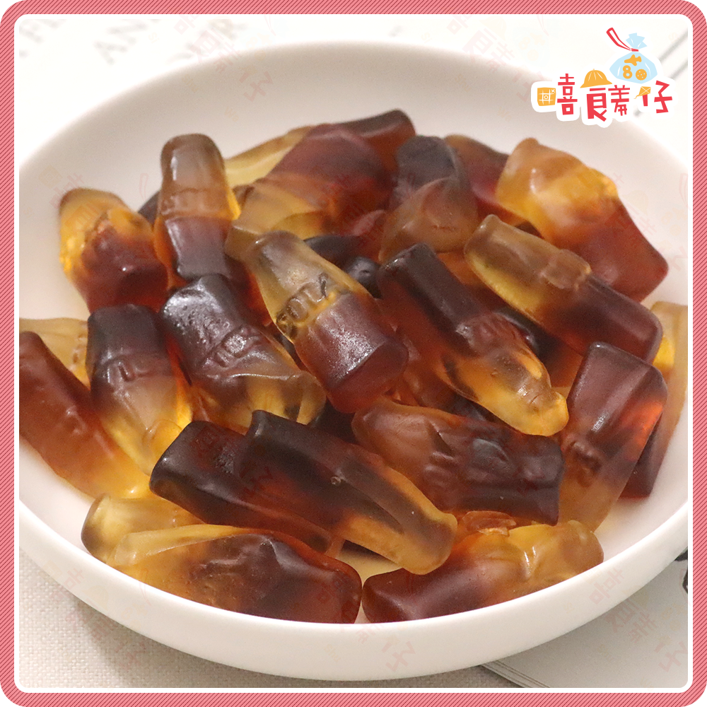 【嘻饈仔現貨】小熊QQ軟糖 可樂軟糖 圈圈軟糖 彩虹蟲蟲軟糖 荷包蛋軟糖 香蕉軟糖 覆盆莓子軟糖 酸帶軟糖 糖果 零食-細節圖6