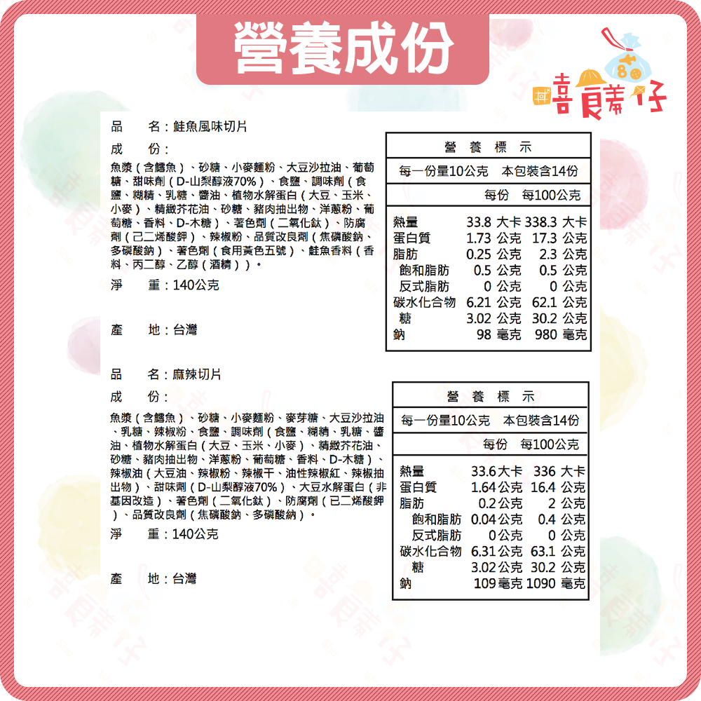 【嘻饈仔現貨】宮保魚片 麻辣切片 麻辣魚片 鱈魚風味切片 鱈魚風味魚片 海鮮零食 古早味零食-細節圖4