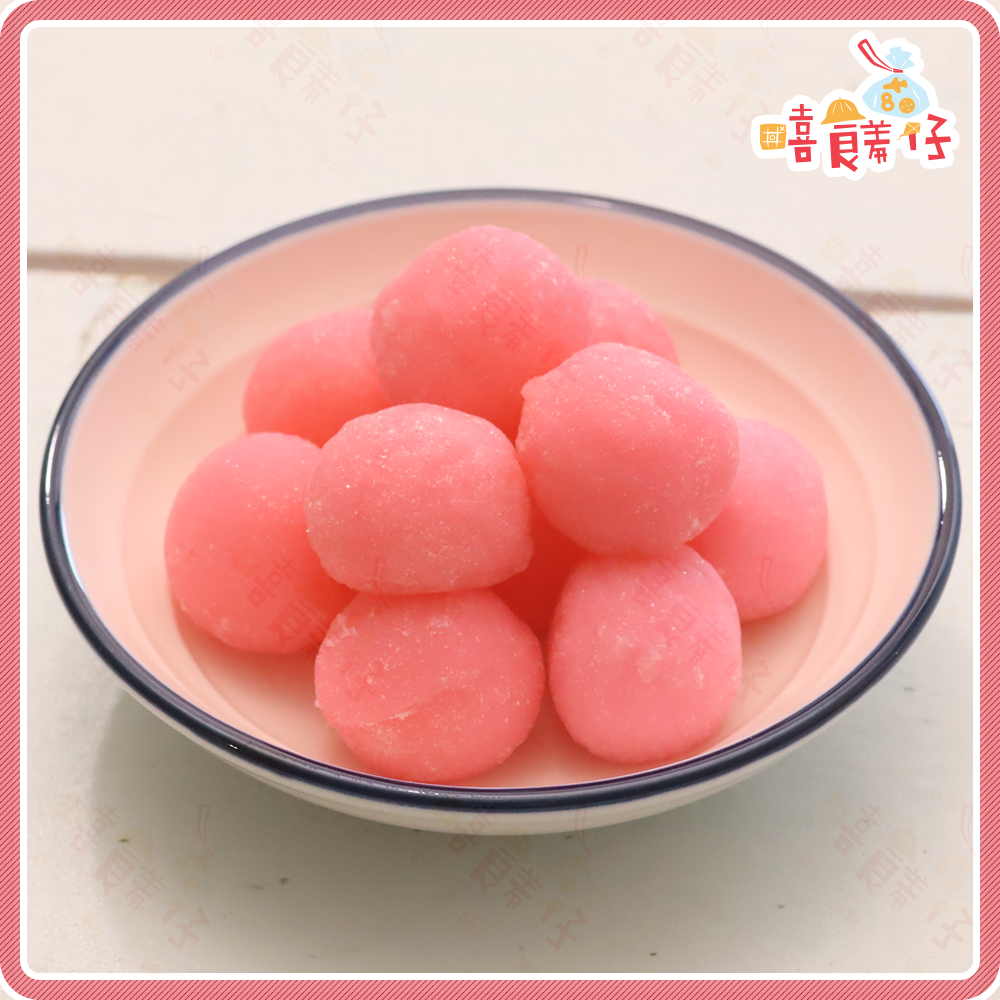 【嘻饈仔現貨】【免煮湯圓】🏮紅圓軟糖 草莓風味｜冬至元宵拜拜首選 祭祀圓仔糖 全素可食 傳統零食 取代湯圓 省時供品-細節圖2