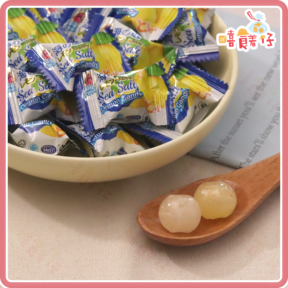 【嘻饈仔現貨】海鹽檸檬糖 檸檬糖 BF檸檬風味糖 岩塩糖 岩鹽檸檬糖 海鹽糖 鹽檸檬糖 Big Foot 糖果 零食-細節圖2