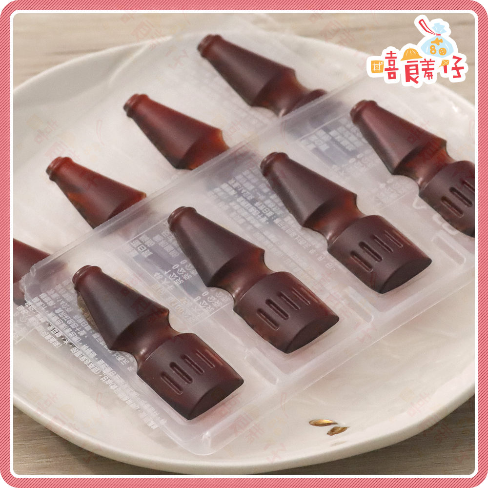 【嘻饈仔現貨】晶晶橡皮糖 水果橡皮糖 可樂橡皮糖 QQ綜合水果軟糖 汽水軟糖 糖果 古早味零食-細節圖2