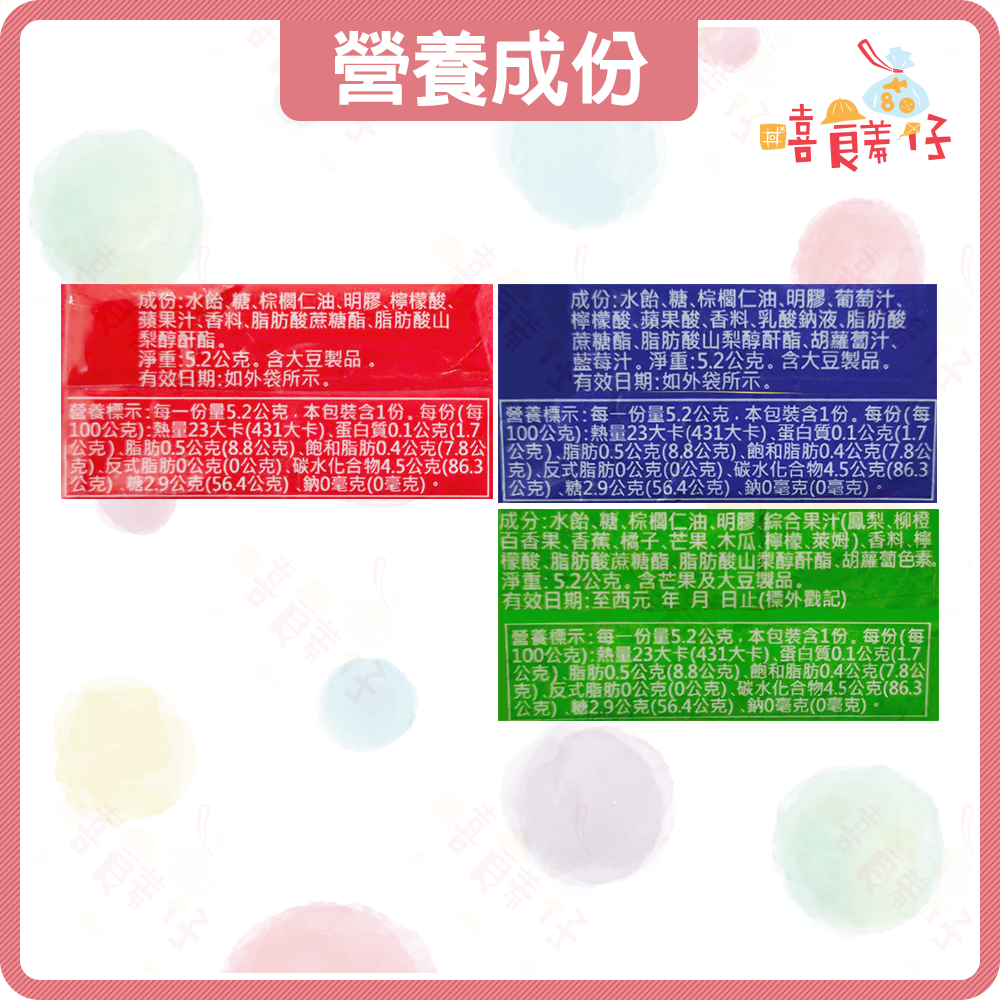 【嘻饈仔現貨】【森永水果軟糖】台灣懷舊古早味糖果 森永製菓水果軟糖 知心軟糖 復古水果糖-細節圖4