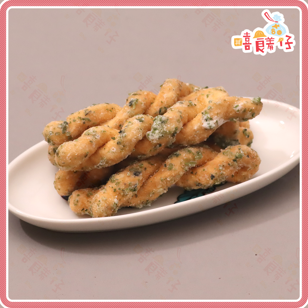 【嘻饈仔現貨】脆而不硬的手工麻花捲 (原味/黑糖/海苔) 細麻花捲 小麻花條 麻花餅乾 台灣懷舊零食-細節圖4