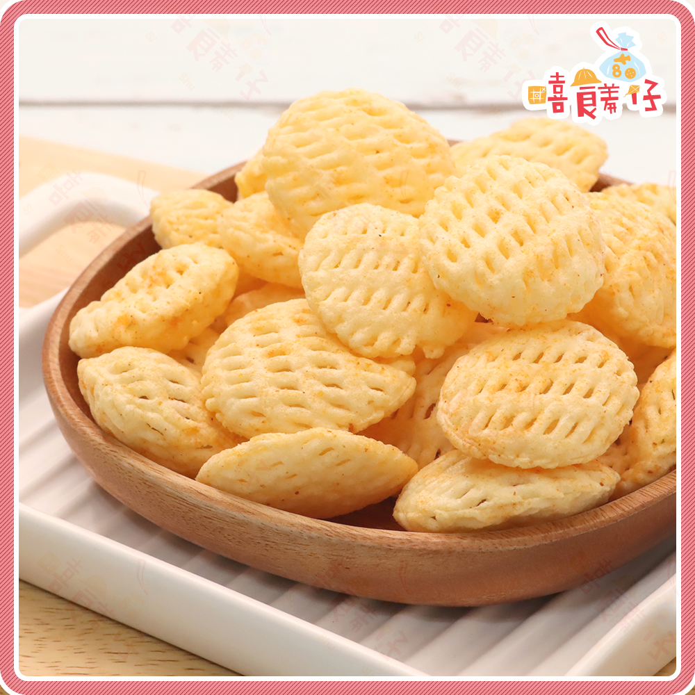 【嘻饈仔現貨】古早味洋芋球 披薩味/起司味 看到形狀就想起的味道 九福馬鈴薯餅乾 團購最夯零食 懷舊復古餅乾-細節圖3