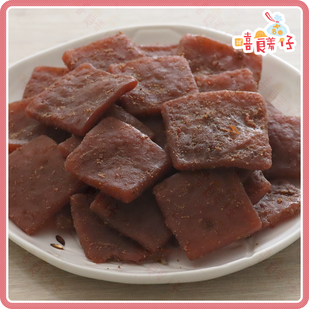 【嘻饈仔現貨】蒜片豆干 蒜味豆干 蒜味小方干 豆乾片 四角豆干片 古早味零食-細節圖2